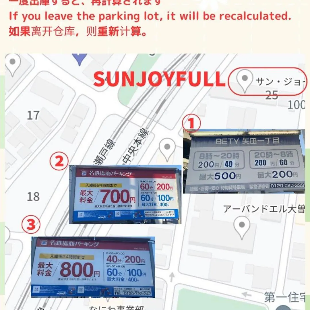 Stay'S サンジョイフル 303号 名古屋 民泊 駅近 Daire